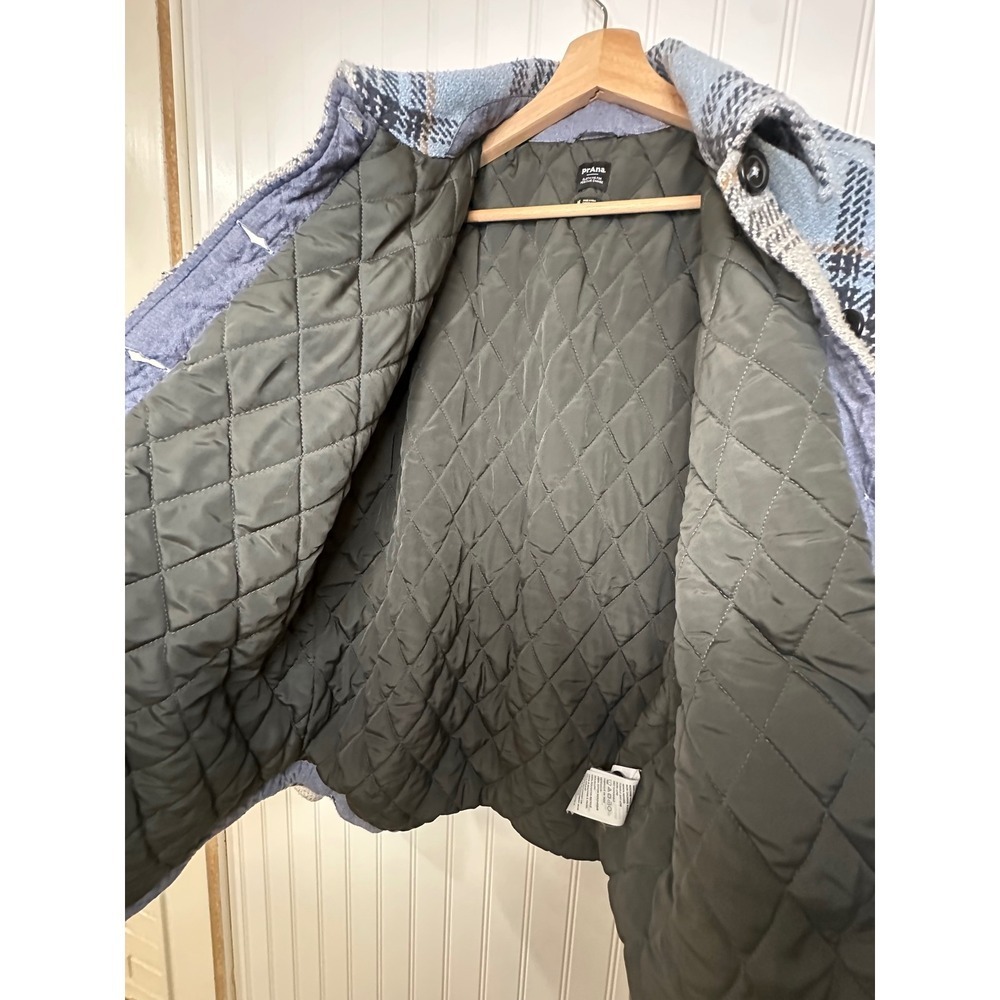 Women's Prana Lower Falls Flannel Jacket in the Big Sky Blue Size M - Picture 14 of 16